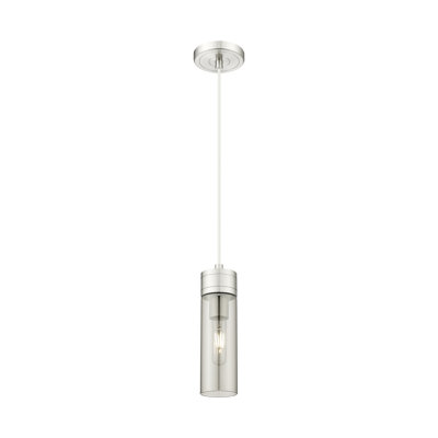 Ballston - Maliyah - Mini-luminaire suspendu à cordon 3 po avec abat-jour en H 8 po - Finition cuivre antique - Abat-jour tourbillon déco