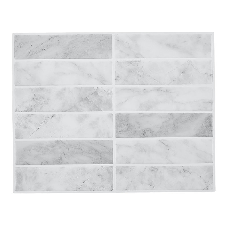 Wallpaper Tile, 29cm L x 22.9cm W, Grey
