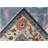 Navy Blue Oushak Rug Hand Knotted Wool – Traditional Turkish Oushak Style Area Rug – Vintage Floral Medallion Carpets -1637020516