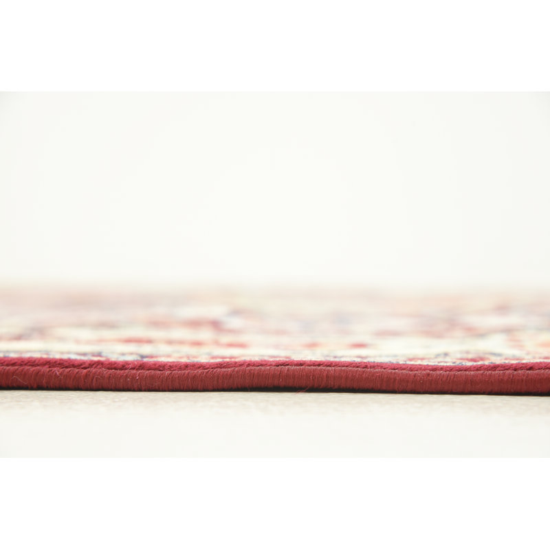 Tapis bordeaux Jackson, Rectangle 5 pi 3 po x 8 pi