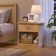 57.7cm W Solid Wood Bedside Table