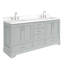 Meuble-lavabo double avec plateau Abshire 73-93359379