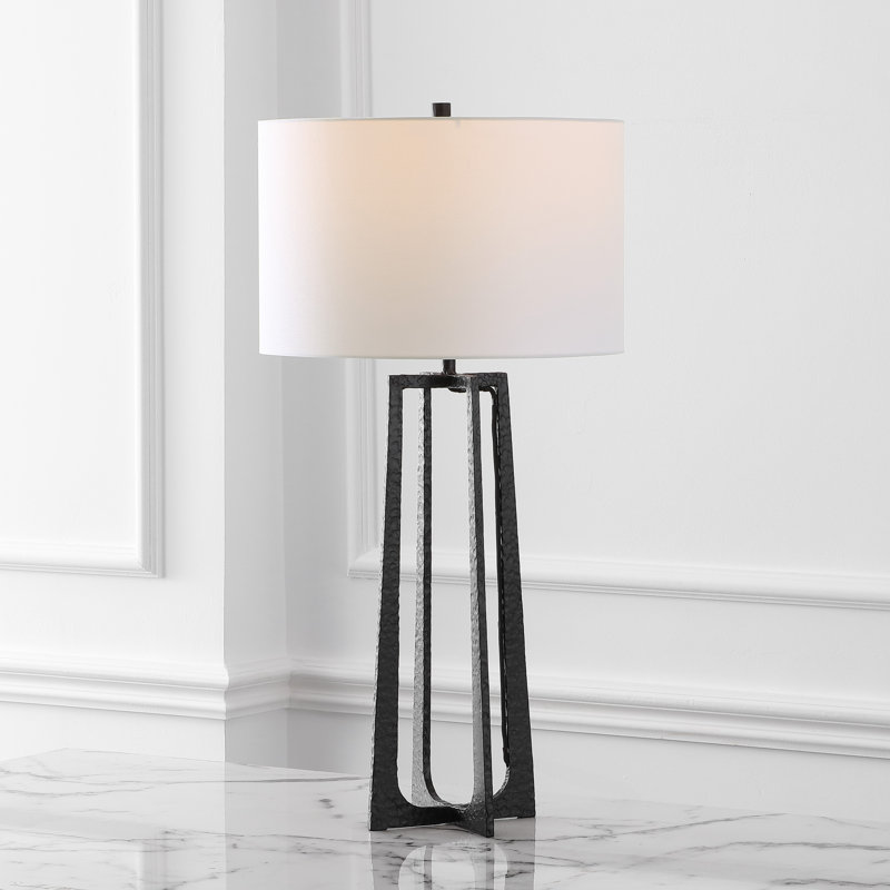 Pollyanna Metal Base Table Lamp, Black