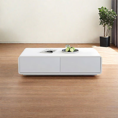 Table de salon moderne et simple rectangulaire