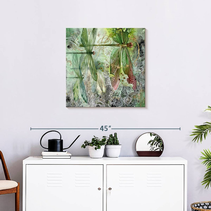 Brampt Dragonfly Flow, 24" H x 24" W
