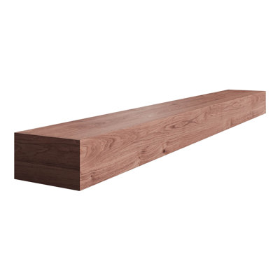 5.25 In. D X 9.25 In. W X 48 In. L Unfinished White Oak Wood Mantel