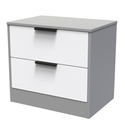 Berklie 2 Drawer Midi Chest (Ready Assembled)