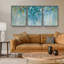 Abstrait - Ensemble de 3 peintures sur toile-86896650-86896651