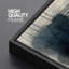 Art mural abstrait abstrait bleu et gris, impression d'art contemporain moderne pour le salon, le bureau ou la chambre à coucher-118150364-118150365-120234157