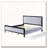 Upholstered Bed with Fluffy Soft Headboard