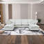 Canapé modulaire moderne avec coussins de siège de rangement-917204912
