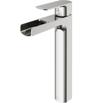 Robinet de salle de bain à poignée simple pour lavabo de type vasque Amada