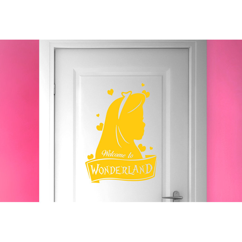 Wall Decal, Dark Yellow