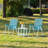 Patio Webbed Folding Chairs Nylon Fabric Portable Lawn Chairs-110697258