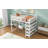 Arris Solid Wood Loft Bed with Bookcase by Harriet Bee-140602795-140602792