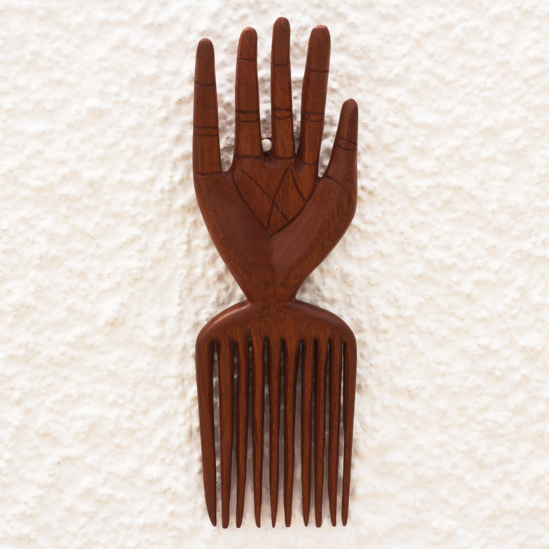Handmade People Wall Decor on Solid Wood