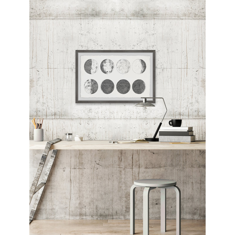 Moon In Motion by Marmont Hill - Single Picture Frame Painting, 20cm H x 30cm W 