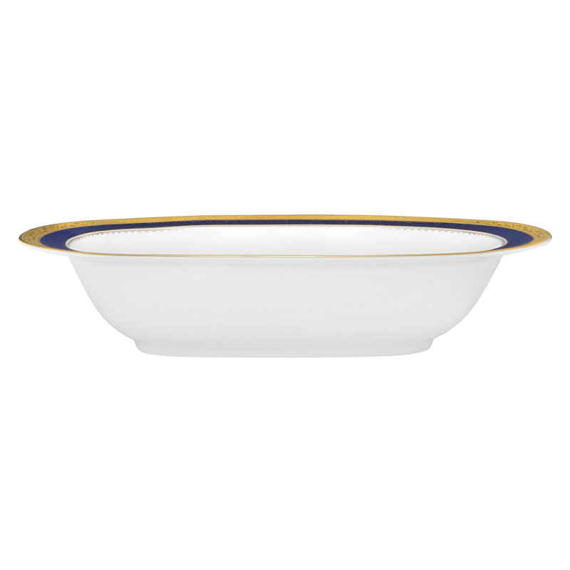 Bol de service Noritake Odessa Cobalt, Or
