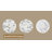 Guein 12” Round Natural Marble Tray-873599618