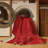Machine Washable Solid Brown Area Rug-1465484249