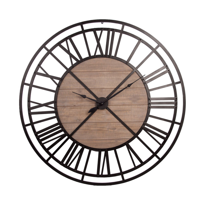 Horloge murale Goodman, 59", Brun