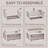 Bettysue Plastic StackableStorage Box with Lid-40008601