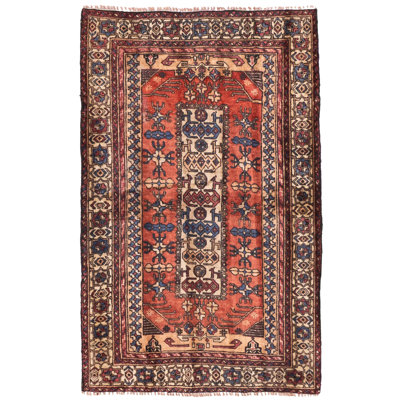 Finest Kargahi Red Rug 2'5" x 3'10"
