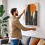 Skyline Art Deco - Wrapped Canvas-1529491465-1529491468