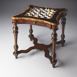 1960s Italian Inlaid Wood Multi Game Table With Roulette, Checkers/Chess,  Backgammon