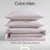 Calvin Klein Washed Percale Cotton Solid Comforter Set