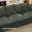 Canapé modulaire rembourré avec rangement Cloud-303940180