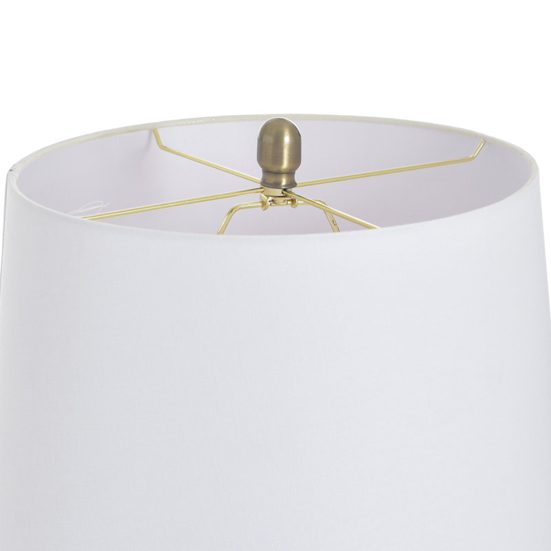 Ceramic Table Lamp - White Shade
