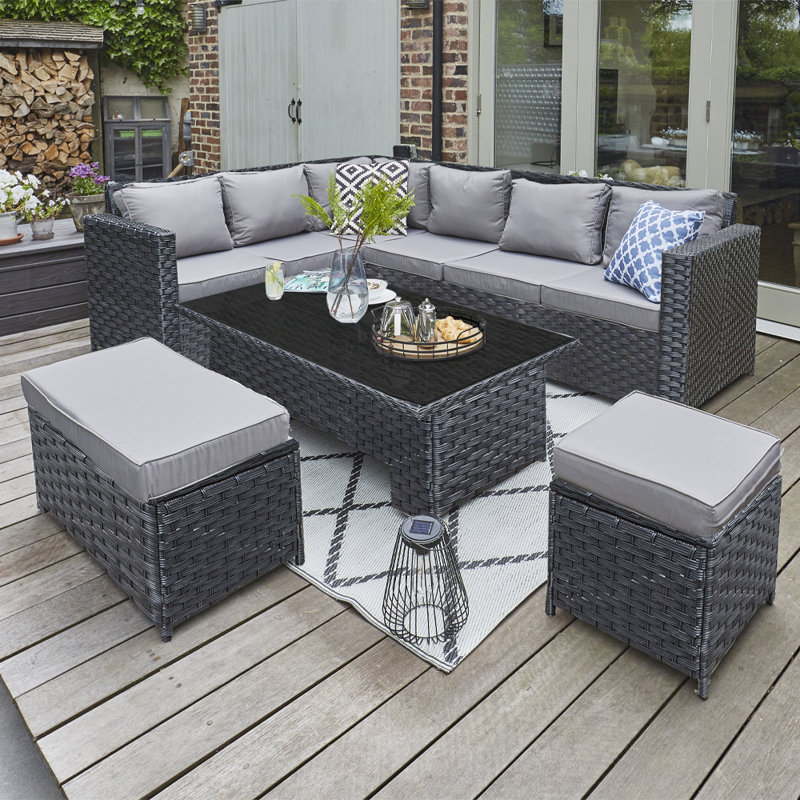 Lorentz 9 - Person Seating Group with Cushions
