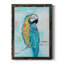 Island Parrot I - peinture sur toile encadrée-1059779751-1059779745
