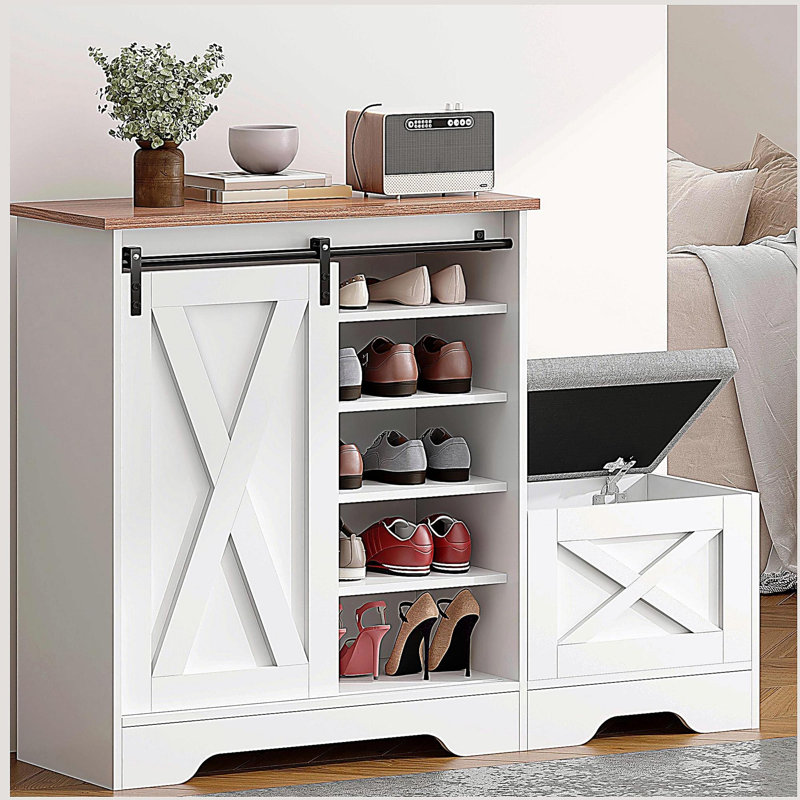 Armoire à chaussures grande capacité