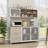 Nassima 59'' Sideboard with Bar Hutch-2019935188