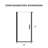 36"-37" W x 72 "H Frameless Pivot Shower Door 1/4" Tempered Glass