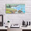  «Ragged Cliff» par Allayn Stevens, art mural sur toile, 24 po x 12 po