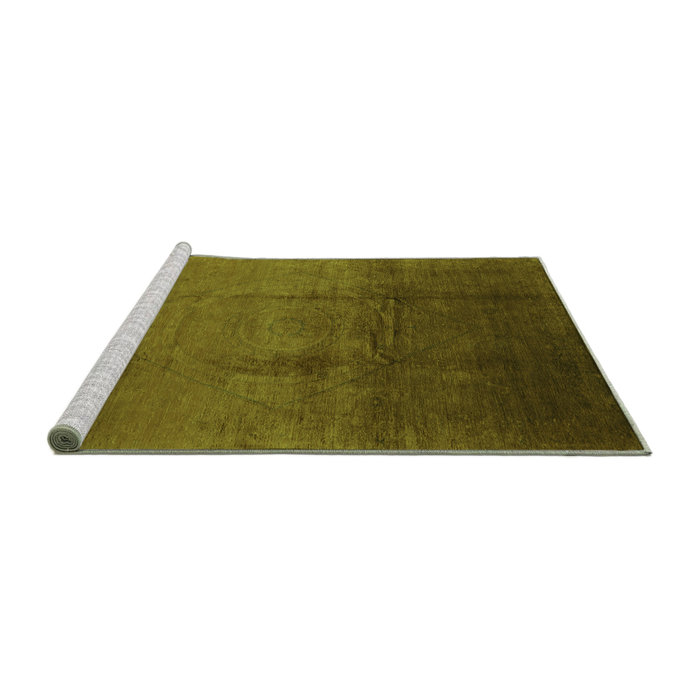 Union Rustic Mid-Century Modern 1291 Green Machine Washable Area Rugs ...