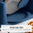 Martha Stewart Rotating Round Waffle Maker, Indigo-134433239