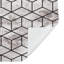 Rideau de douche simple Marble