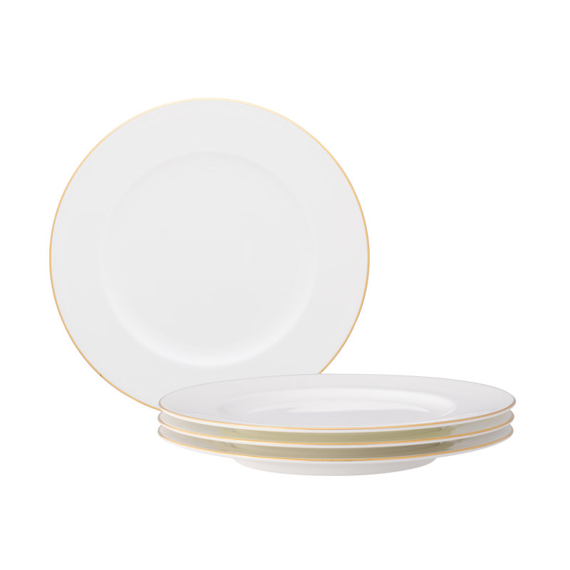 Ensemble de 4 assiettes à pain et beurre / apéritif Noritake Accompanist, 6 1/2 po