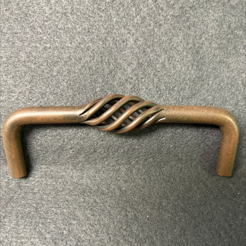 (Paquet de 5) Cage à oiseau 4 po en fer rouillé