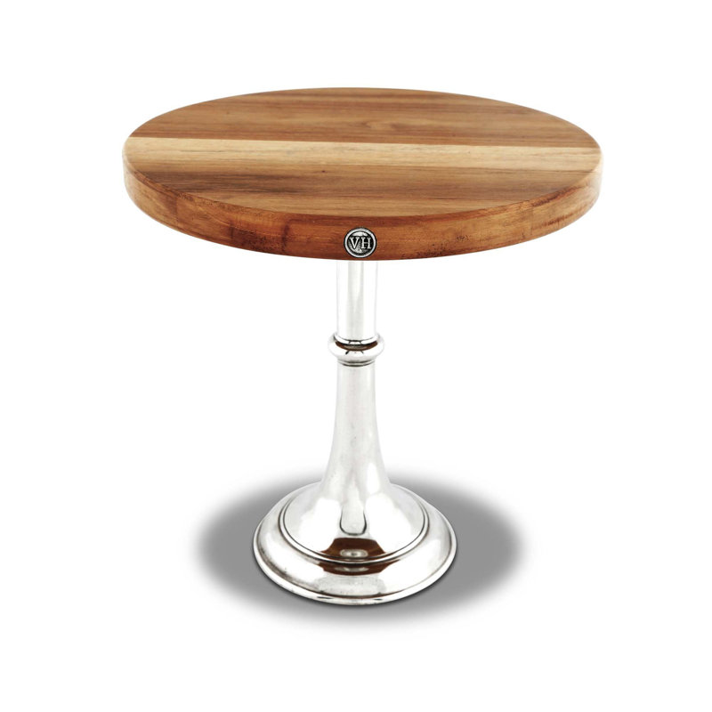 Medici Living Wood Cheese Board, 11" H x 11" W x 11" D