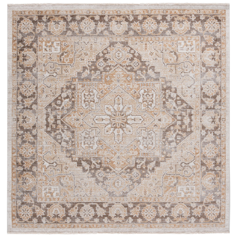 Hazel 500 Performance Oriental Rug, Square 6'