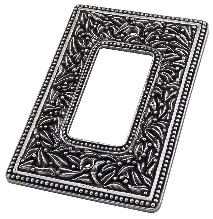 San Michele 1-Gang Rocker Wall Plate, Polished Nickel
