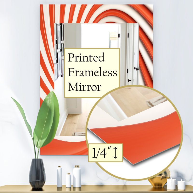 Miroir de salle de bain Spiral, H 24 po x l 32 po