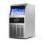 Machine à glaçons commerciale, 78 lb / 24 h avec capacité de rangement de 30 lb, encastrée / autoportante / sous le comptoir, machine à glaçons en acier inoxydable avec affichage DEL et autonettoyante, pour bar maison