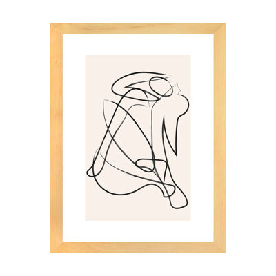 « Déconstruit silhouette Natural » par Mambo art studio-impression