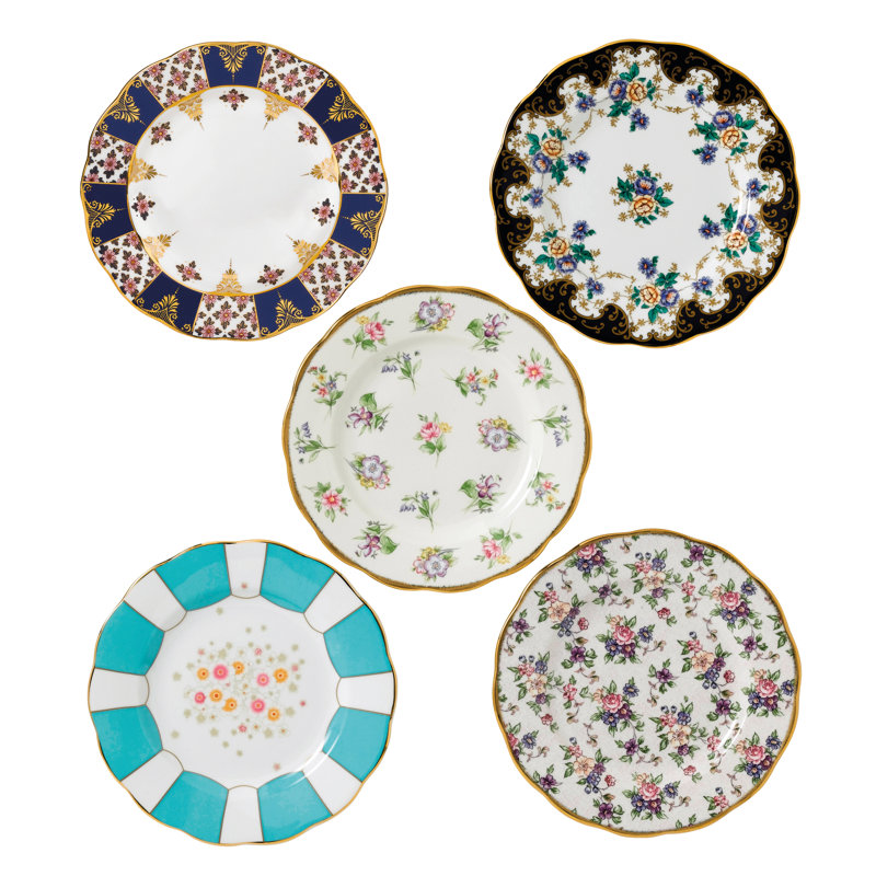 100 Years of Royal Albert - Plate Collection, 20cm (1900-1940)